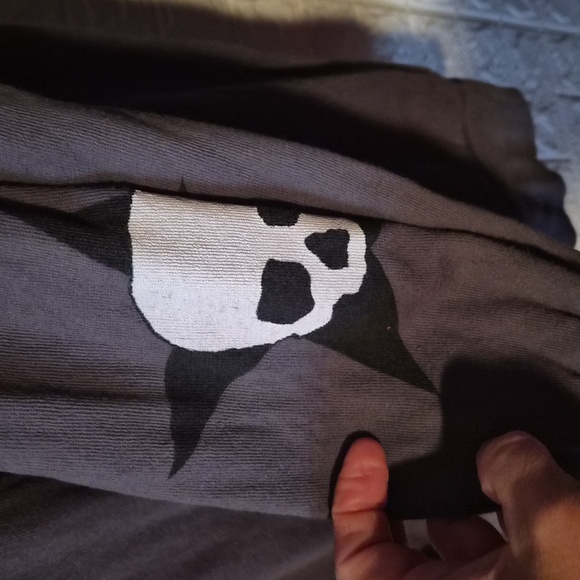Gray Skull Rock Hoodie lauren moshi - Picture 5 of 7